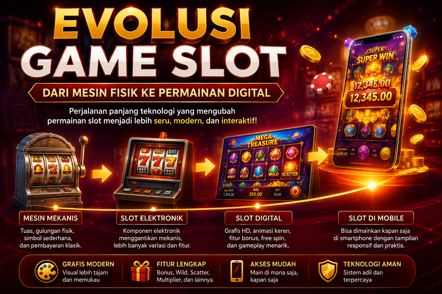 evolusi game slot